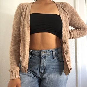 Nude cardigan
